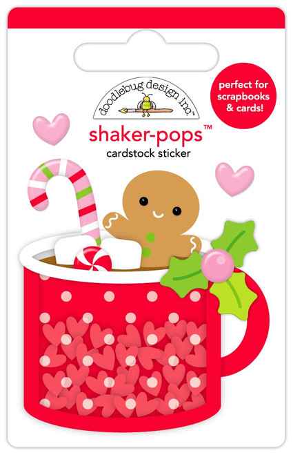 6 Pack - Doodlebug Doodle-Pops 3D Stickers-Heartwarming - 5A003D8G-1H9JV - 842715089556