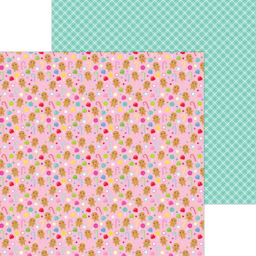 25 Pack - Doodlebug Oh What Fun Double-Sided Cardstock 12"X12"-Cookies & Candy - 5A003D7V-1H9HZ - 842715089914