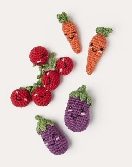 DMC Easy Amigurumi Kit-Veggie Pals By Nuria Picos - 5A003DFM-1H9NK
