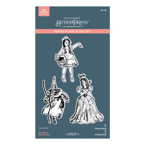 Spellbinders BetterPress Press Plate & Die Set-Dorothy & The Witches, Wonder Of Oz - 5A003FWC-1H9S8 - 810176108710 Spellbinders BetterPress Press Plate & Die Set-Dorothy & The Witches, Wonder Of Oz - 5A003FWC-1H9S8 - 810176108710