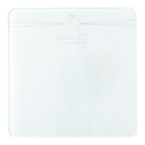 Spellbinders Glass Mat From Clear Seal Maker Tool-White - 5A003FW9-1H9RT