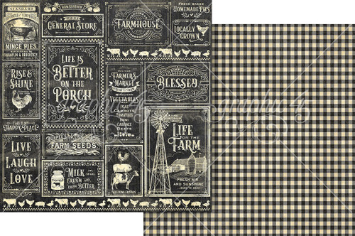 Graphic 45 Keepsake Kit With Exclusive Metal Die Set-Farmhouse - 5A003DC1-1H9MK