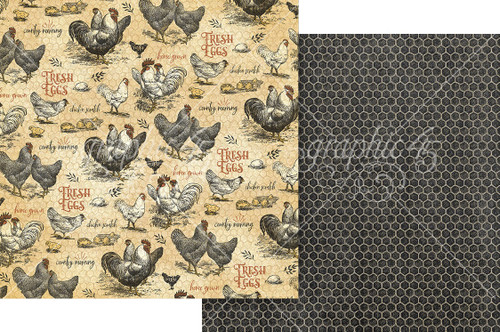Graphic 45 Keepsake Kit With Exclusive Metal Die Set-Farmhouse - 5A003DC1-1H9MK