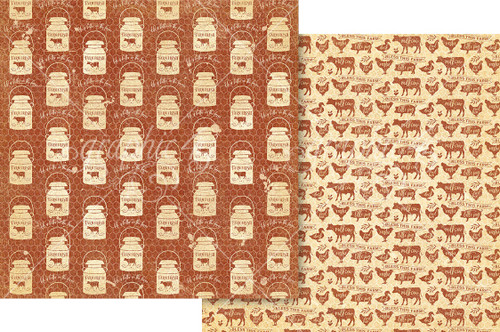 Graphic 45 Keepsake Kit With Exclusive Metal Die Set-Farmhouse - 5A003DC1-1H9MK