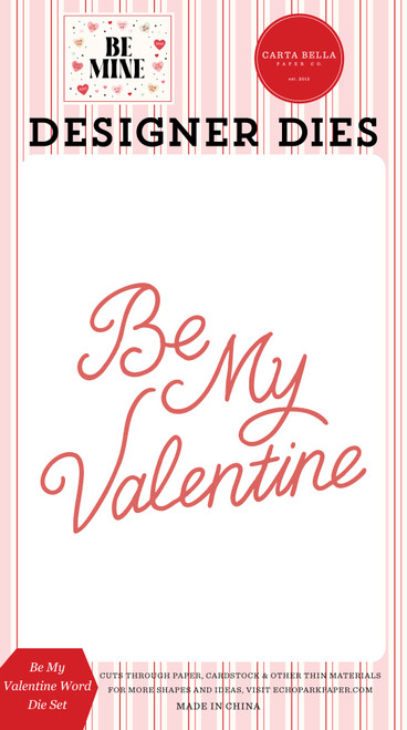 Carta Bella Be Mine Small Die Set-Be My Valentine - 5A003D2X-1H9BX - 810192597901