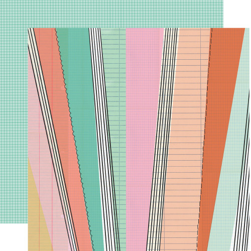 25 Pack - Simple Stories Take Note Double-Sided Cardstock 12"x12"-In The Moment - 5A003CQV-1H927 - 810191521785