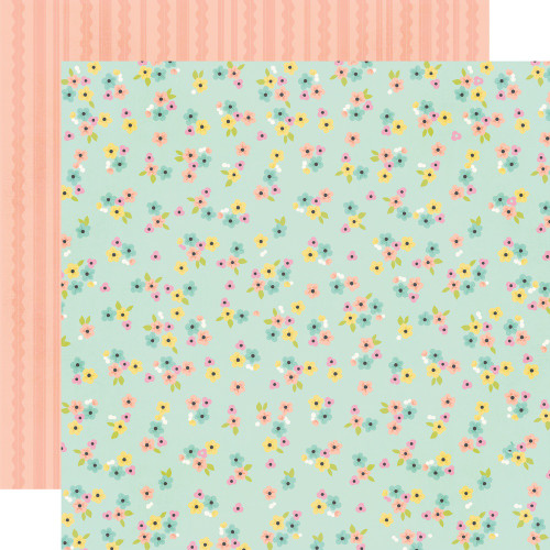 25 Pack - Simple Stories Pooh Baby Double-Sided Cardstock 12"x12"-So Sweet - 5A003CSD-1H92J - 810191521426