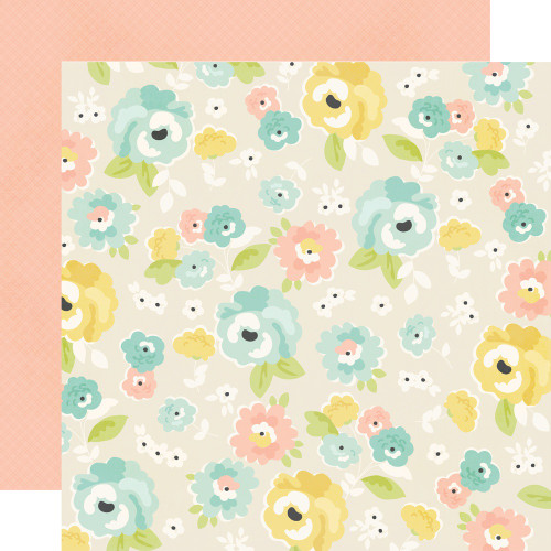 25 Pack - Simple Stories Pooh Baby Double-Sided Cardstock 12"x12"-Bundle Of Joy - 5A003CSD-1H930 - 810191521389