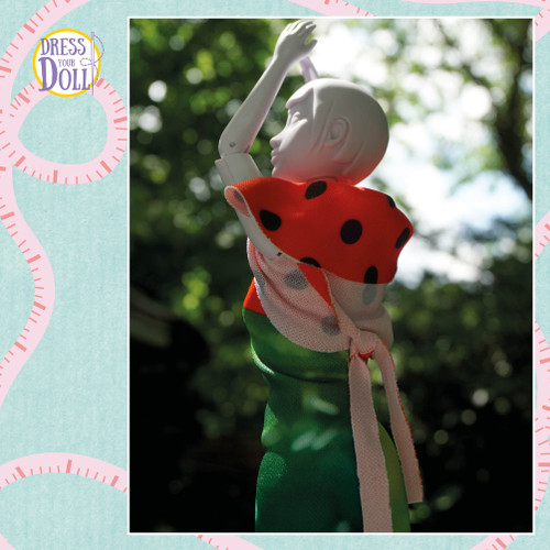 DRESS YOUR DOLL Fashion Designer Creative Kit for Kids Ladybug Fashion Doll Clothes for 12 inch Dolls Easy Sewing Kit for Beginners DIY Doll Clothes Making Set Set DRESS YOUR DOLL Fashion Designer Creative Kit for Kids Ladybug Fashion Doll Clothes for 12 inch Dolls Easy Sewing Kit for Beginners DIY Doll Clothes Making Set Set