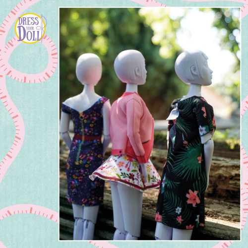 DRESS YOUR DOLL Fashion Boutique Designer Studio Clothes Making Starter Kit Outfits for 12 inch Fashion Dolls Floral Box Complete Design Kit with Mannequin Easy Sewing Kit for Beginners DRESS YOUR DOLL Fashion Boutique Designer Studio Clothes Making Starter Kit Outfits for 12 inch Fashion Dolls Floral Box Complete Design Kit with Mannequin Easy Sewing Kit for Beginners
