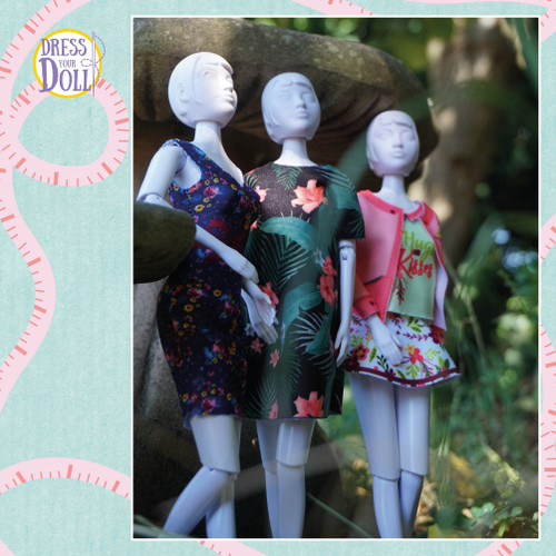 DRESS YOUR DOLL Fashion Boutique Designer Studio Clothes Making Starter Kit Outfits for 12 inch Fashion Dolls Floral Box Complete Design Kit with Mannequin Easy Sewing Kit for Beginners DRESS YOUR DOLL Fashion Boutique Designer Studio Clothes Making Starter Kit Outfits for 12 inch Fashion Dolls Floral Box Complete Design Kit with Mannequin Easy Sewing Kit for Beginners