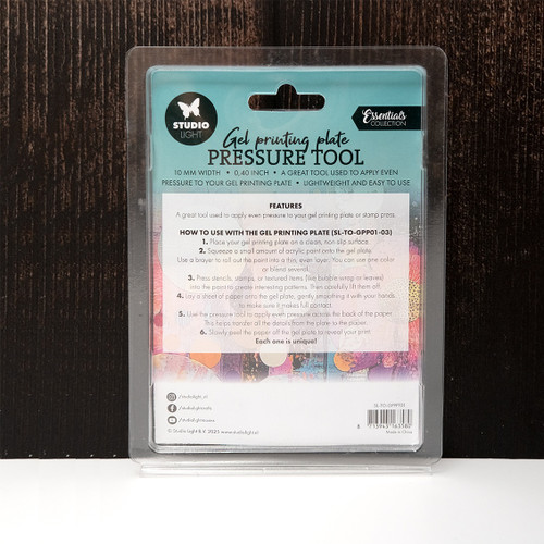 2 Pack - Studio Light Gel Printing Plate Pressure Tool-10 CM Diameter tool - 5A003DH2-1H9PN