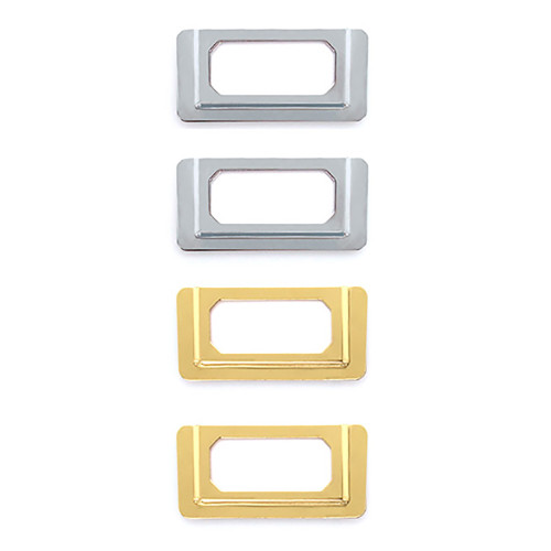 3 Pack - We R LabelIT .75" Bookplates 4/Pkg-Silver & Gold - 6600619