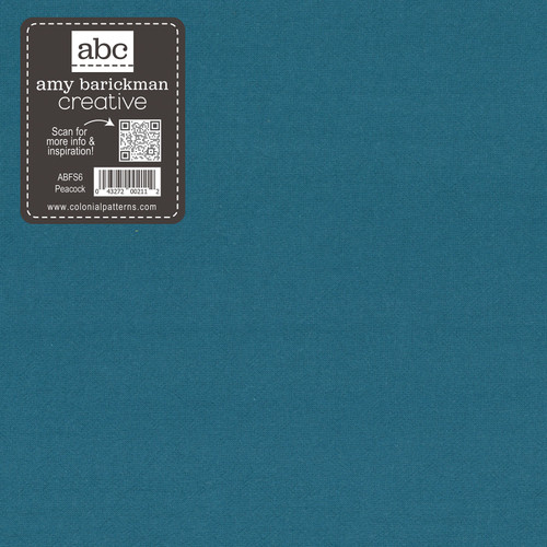 Amy Barickman Creative 28" X 28" Color-Dye Flour Sack Towel-Peacock Blue - 5A0039K7-1H8SF - 043272002112