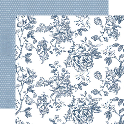 25 Pack - Echo Park Save The Date Cardstock 12"X12"-Our Story Blooms - 5A003J2T-1HD5R - 810208641932