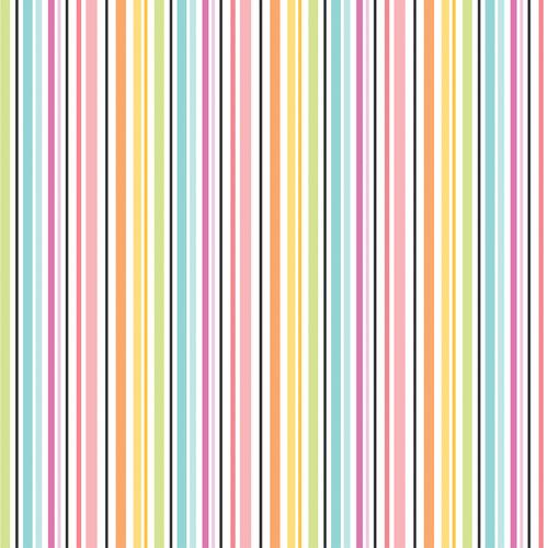 25 Pack - Echo Park Get Crafty Cardstock 12"X12"-Make Something Stripes - 5A003HRL-1HCXD