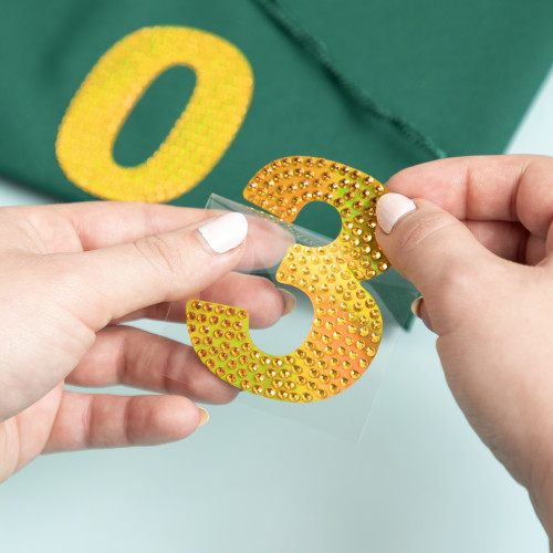 6 Pack - Jolee's Number Sticker-#3 Gold - 5A003HKN-1HCS2