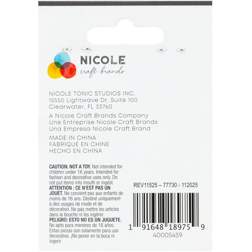 6 Pack - Jolee's Number Sticker-#3 Gold - 5A003HKN-1HCS2