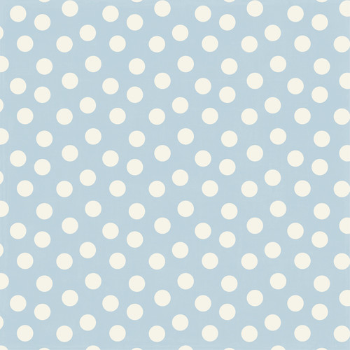 25 Pack - Echo Park Mouse and Me Cardstock 12"X12"-Light Blue Dot - 5A003HS2-1HCXZ