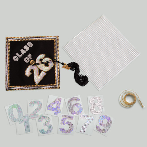 6 Pack - Jolee's Number Sticker-#8 Crystal - 5A003HKY-1HCS4