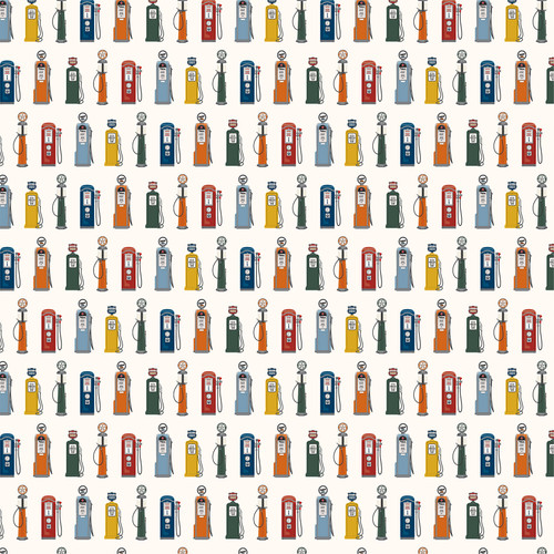 25 Pack - Carta Bella Cars Cardstock 12"X12"-Fill Up On Gas - 5A003HRS-1HCWK