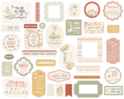 3 Pack - Carta Bella Ephemera-Silly Goose - 5A003HP6-1HCWR