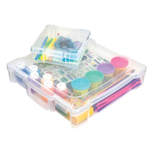 3 Pack - ArtBin 4-Piece Storage Solution-Stackable - 5A0035WL-1H768