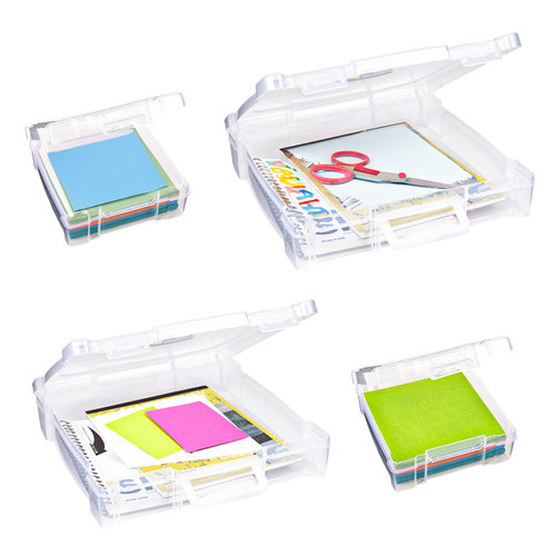 3 Pack - ArtBin 4-Piece Storage Solution-Stackable - 5A0035WL-1H768