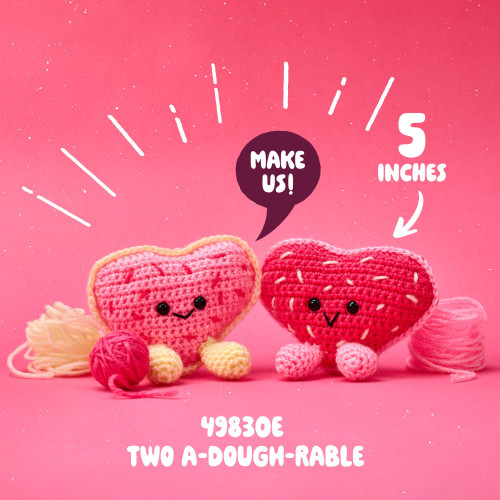 3 Pack - Bucilla Amigurumi Kit - Two A-Dough-Rable-5" - 5A003GJJ-1HBKQ