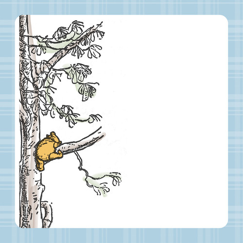25 Pack - Echo Park Winnie The Pooh Cardstock 12"X12"-In The Tree Page Frame - 5A003HNG-1HCWW