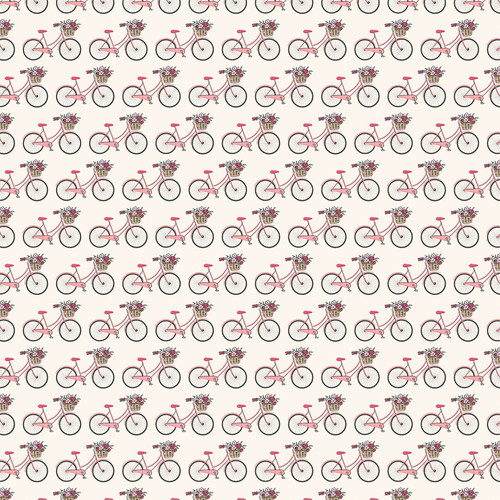 25 Pack - Carta Bella French Girl Cardstock 12"X12"-6x4 Journaling Cards - 5A003HR7-1HCX3