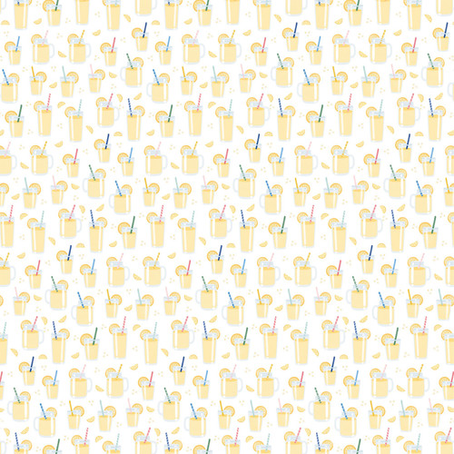 25 Pack - Carta Bella Lemonade Cardstock 12"X12"-Sweet Lemonade - 5A003HW9-1HD1R