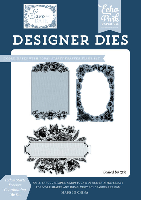 Echo Park Save The Date Die Set-TodayStartsForever Coordinating Die Set - 5A003HZC-1HD9J - 810208645909