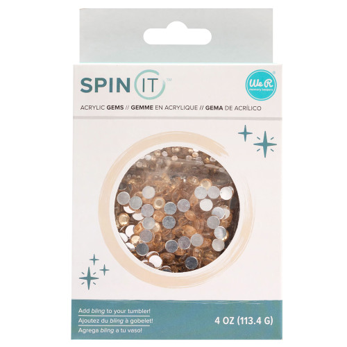 3 Pack - We R Spin It Rhinestones 4oz-Cream - 5A002P53-1GQH5 - 718813468268