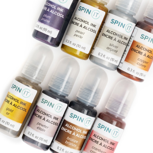 2 Pack - We R Spin It Alcohol Ink 9/Pkg-Neutrals - 5A002NYY-1GQRN