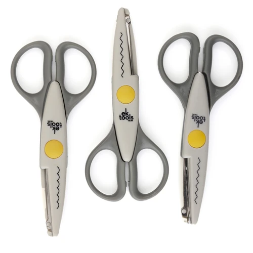 3 Pack - EK Decorative Scissors 3/Pkg-Scissors - 5A002QH6-1GRZD