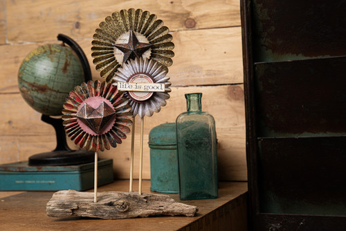 Sizzix Thinlits Dies By Tim Holtz 6/Pkg-Vault Rosettes - 666567 Sizzix Thinlits Dies By Tim Holtz 6/Pkg-Vault Rosettes - 666567