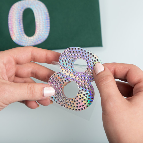 Jolee's Number Sticker-#8 Crystal - 5A003HKY-1HCS4 - 191648189841