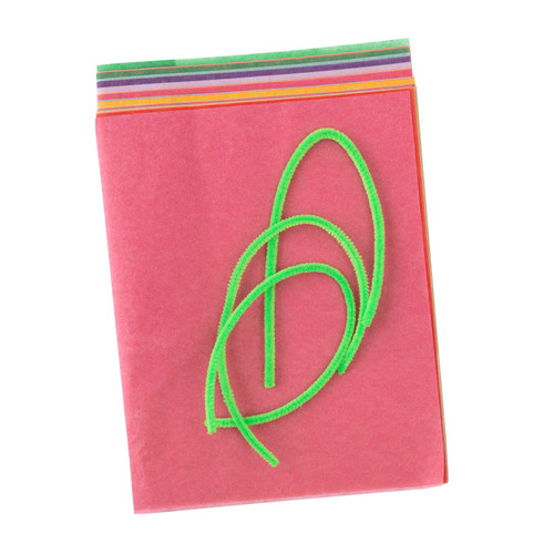 Craft Around The World Mexican Paper Flowers-Makes 8 - 34019477