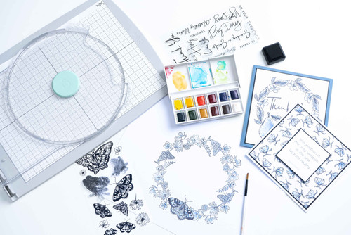 Sizzix Clear Stamp Set By Lisa Jones-Daily Sentiments #2 - 5A00217D-1G40W Sizzix Clear Stamp Set By Lisa Jones-Daily Sentiments #2 - 5A00217D-1G40W