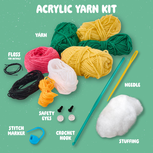 Bucilla Amigurumi Kit - Tropi-Pals-5" - 5A003GJC-1HBKY