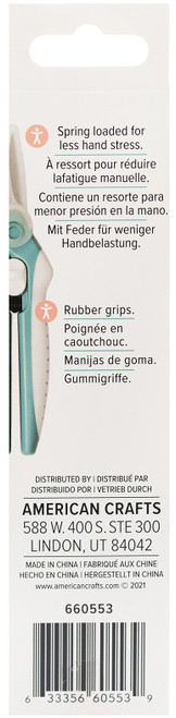 We R Comfort Craft Scissors-Spring Loaded - WR660553 We R Comfort Craft Scissors-Spring Loaded - WR660553