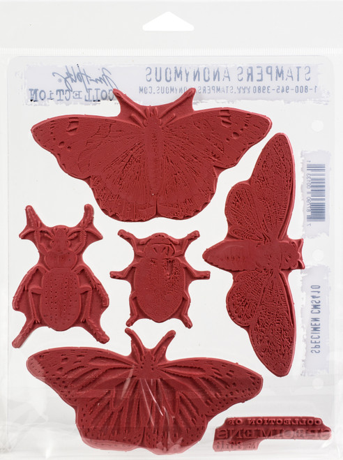 Tim Holtz Cling Stamps 7"X8.5"-Specimen - CMS-410 Tim Holtz Cling Stamps 7"X8.5"-Specimen - CMS-410