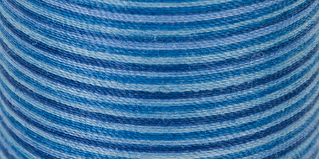 Coats Cotton Machine Quilting Thread Multicolor 225yd-Blue Clouds - S972-0845