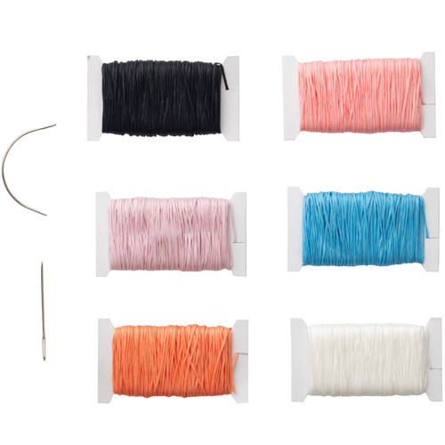 We R Cinch Coptic Binding Kit 6/Pkg-Thread & Needles - 60000846 - 765468017518