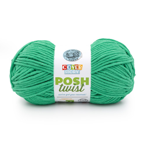 2 Pack - Lion Brand Cover Story Posh Twist Yarn-Bokchoy - 5A003HB5-1HCGJ - 023032190303