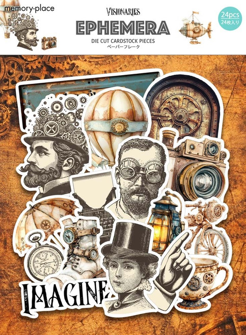 3 Pack - Memory Place Ephemera Carstock Die-Cuts-Visonaries - 5A003H9F-1HCCZ - 4582248618200