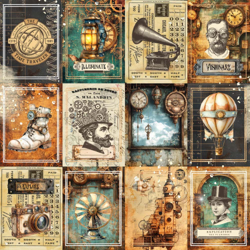 25 Pack - Memory Place Visonaries Cardstock 12"X12"-Visonaries - 5A003H8T-1HCDD