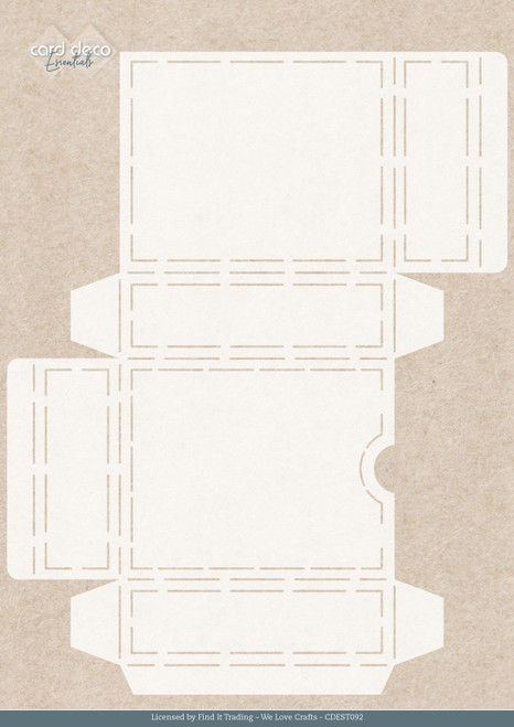 3 Pack - Find It Trading Deco Essentials Stencil-Steampunk Box A4, Steampunk - 5A003H6W-1HCJQ - 8718715157385