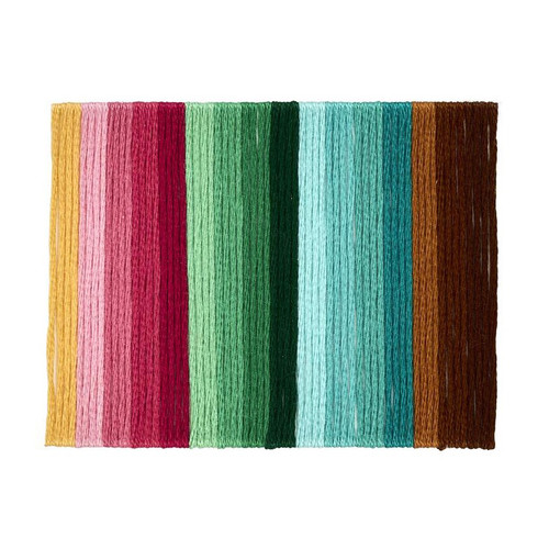 3 Pack - Bucilla Mindful Counted Cross Stitch Kit 6" Round-Celestial Harmony - 5A003GJH-1HBKH